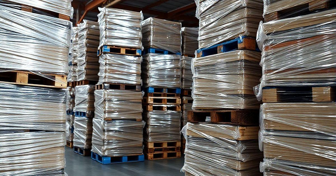 Filme stretch para paletização: como escolher o ideal para sua logística
