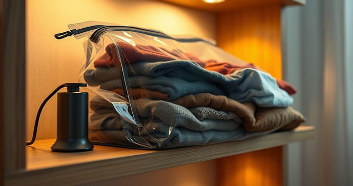 Saco a Vácuo com Bombinha: Saiba A Solução Prática para Organizar e Proteger Seus Pertences