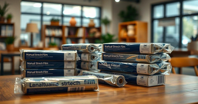Filme stretch manual é a solução ideal para embalar e proteger seus produtos com eficiência