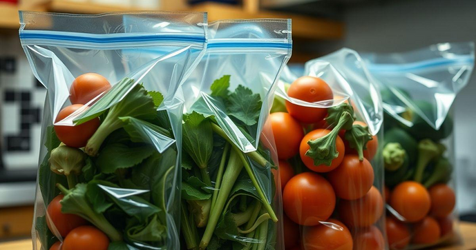 Saco a vácuo para alimentos é a solução ideal para conservar frescor