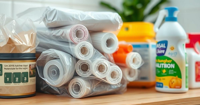 Filme encolhível como uma solução prática para embalagens