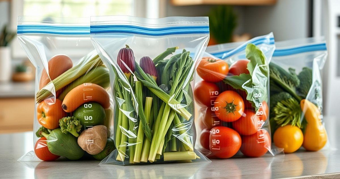 Embalagem a vácuo com ranhuras: as melhores opções para preservar seus alimentos